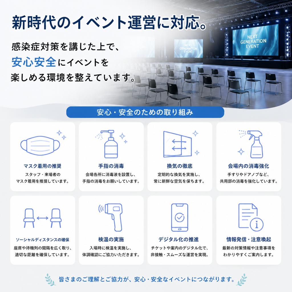 コロナ禍でも安心して参加