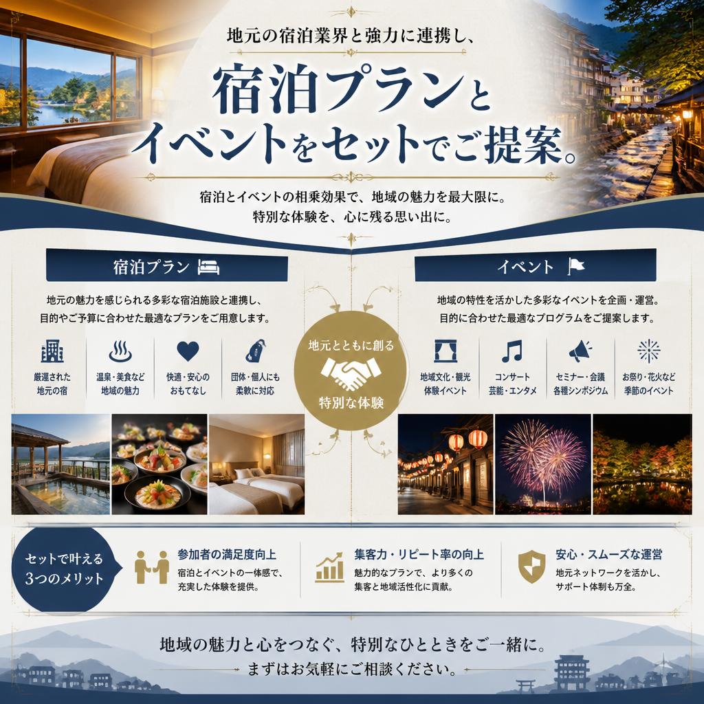 ホテル・旅館との連携